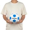 MIKASA Soccer Size Japan Football Association Certified School Recommended Internal Pressure Ball, 4, (Elementary Student), White/Blue, SVC402SBC-WB,
