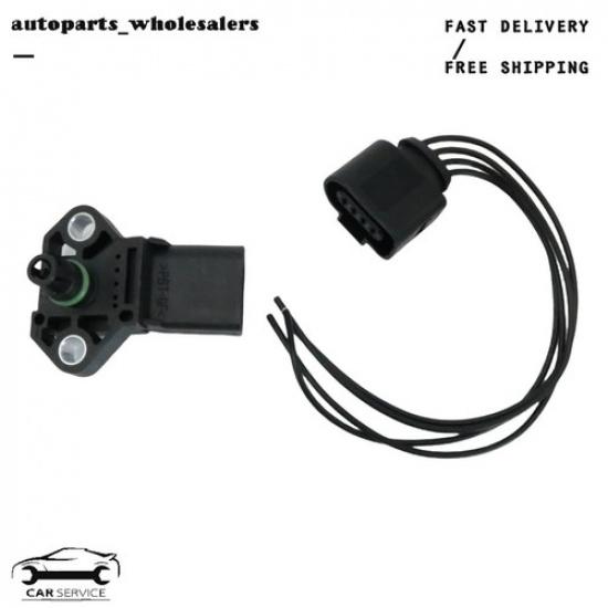 FIT Volkswagen Jetta 2006- Turbocharger Boost Sensor MAP Sensor W/Connector
