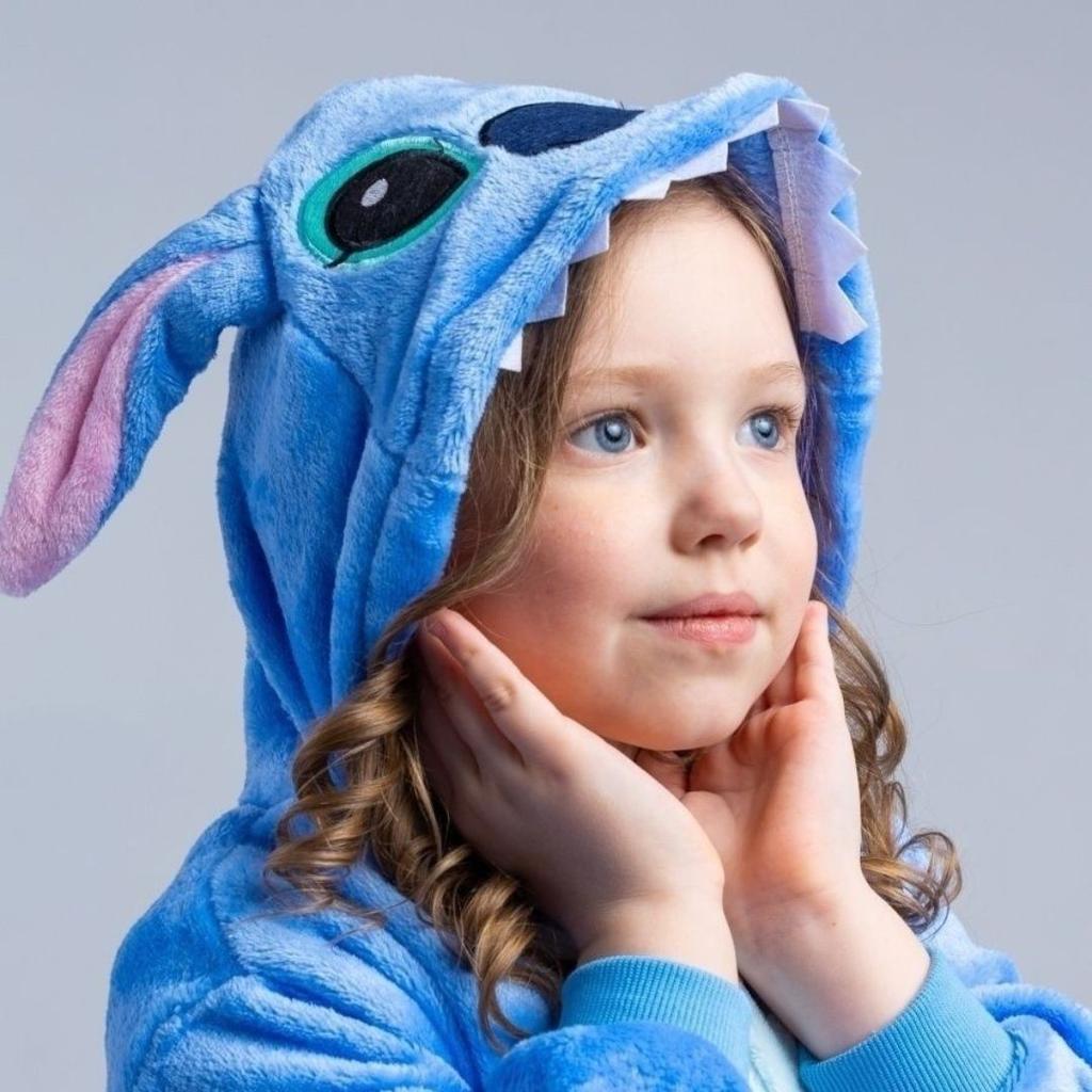 Piżama Onesie Kigurumi Kostium Przebranie Lilo & Stitch 115-125Cm
