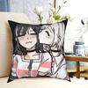Akudama Drive Urocze Anime Kwadratowa Poszewka na Poduszkę Poliestrowe Poduszki na Sofę Zwykły Człowiek Oszust Ippanjin Zwykłe Poszewki na Poduszki
