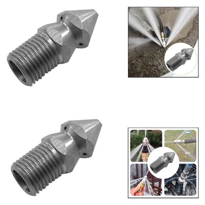 Sewer Cleaning Nozzle, Drain Jet Nozzle Pressure Washer Accessories for Tube