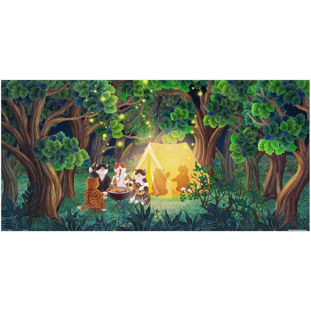 Pinto 800-Piece Plastic Jigsaw Puzzle "Nyangsongi Camp Holiday" (31x59cm) for Adults, Challenging, No Broken Pieces, Click-together Design [H3180]