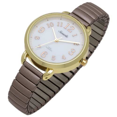 

Fieldwork Women s Analog Watch with Belt Strap, Solar Rechargeable, Pink, SO Sanija ASS177-3, Gray/Pink/Beige/Blue