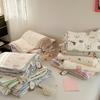 Class A Cartoon Cotton Knit Blanket for Kindergarten, Summer, and Air-Conditioned Rooms - Single/Double Quilts
