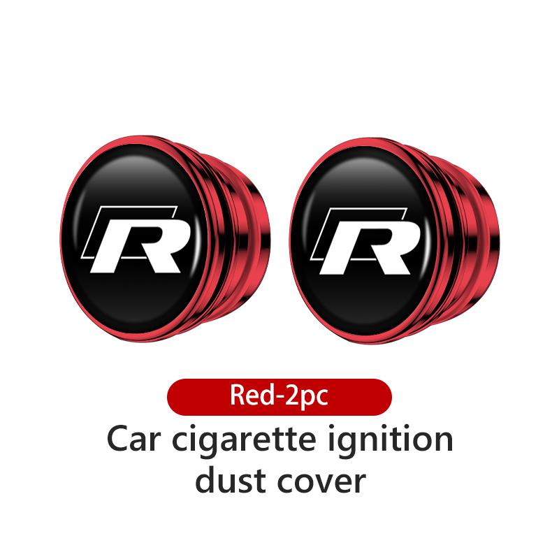 HIJK1 For Volkswagen VW Car Cigarette Lighter Cover DustProof Decoration Cap Golf Polo 4 5 6 Passat B5 B6 B7 CC Jetta Tiguan