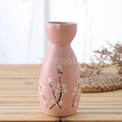 Restaurant decoration Decorative sashimi Salmon garnish bottle Dry ice small pot ice cup Wine bottle Japanese creative ceramics