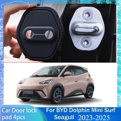 Für BYD Dolphin Mini 2025 2024 Auto Türschlossabdeckung Rostfrei Stoßdämpfend Stoßabsorption Schutzzubehör