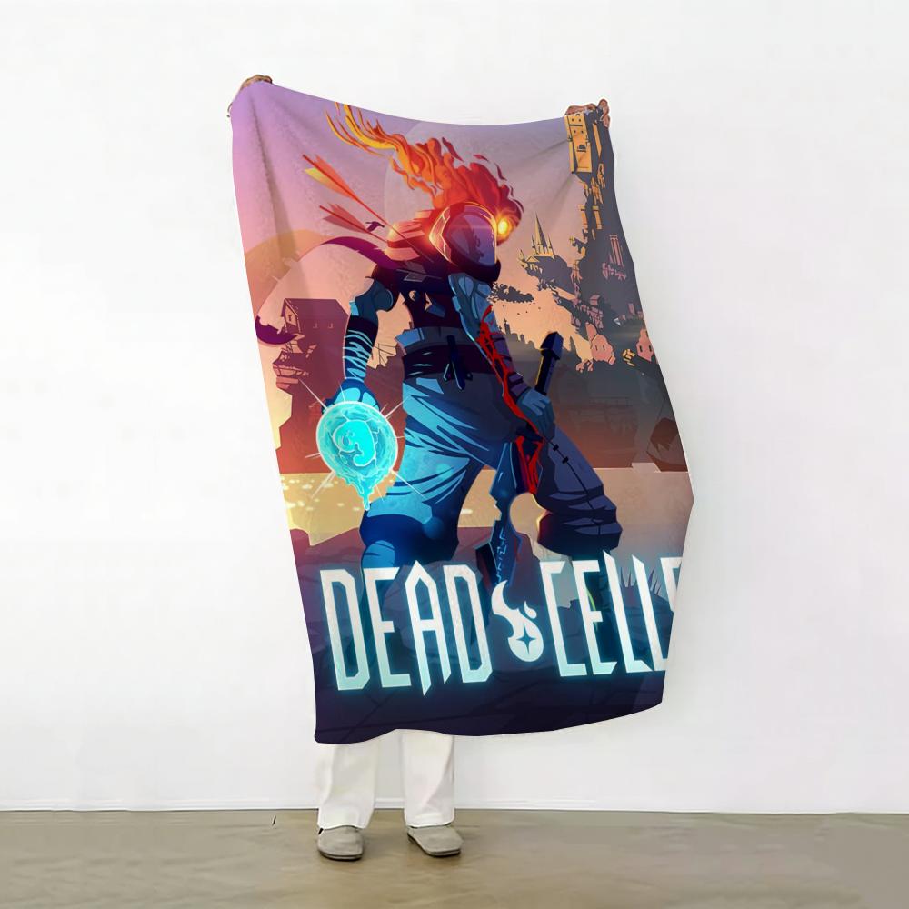 

Game D Dead C Cells Throw Soft Warm Flannel Fleece Throw Blanket for Sofa Bed Travel Home 75cmx90cm