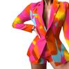 Women's Elegant Autumn/Winter Slim Two-Piece Suit: Short Pants & Top 2024