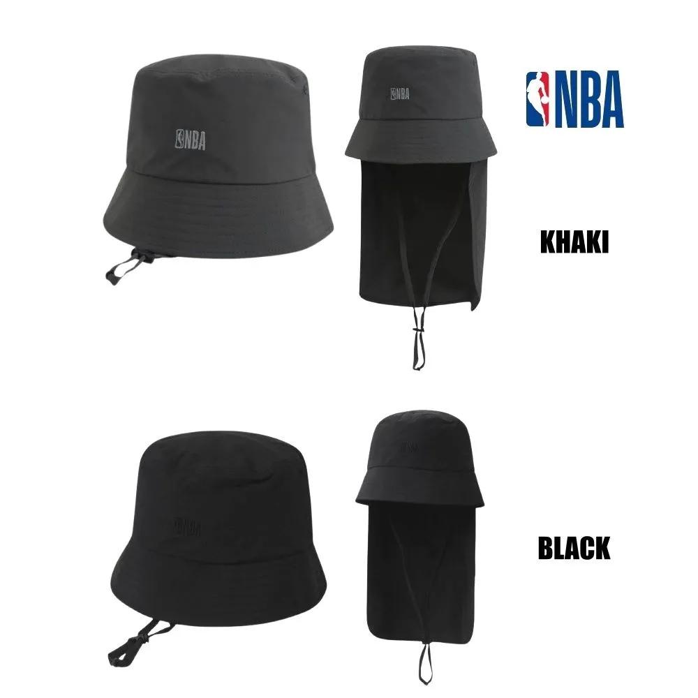 NBA Basic Lightweight Nylon Bucket Hat (N255AP151P) Khaki (56)