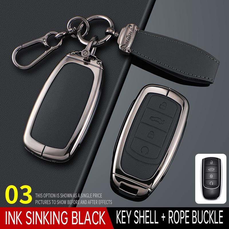 Compatible Protective Key Case for Chery Tiggo 8 Plus, Tiggo 9, Arrizo 5, and Tiggo 7 (2024 Models)