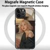 INS R-ROSIES Phone Case For iPhone 17 air 16 e 15 14 13 12 11 Plus Mini Pro Max Glass Magnetic Case