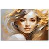 Canvas Print, Female Glamour Acrylic