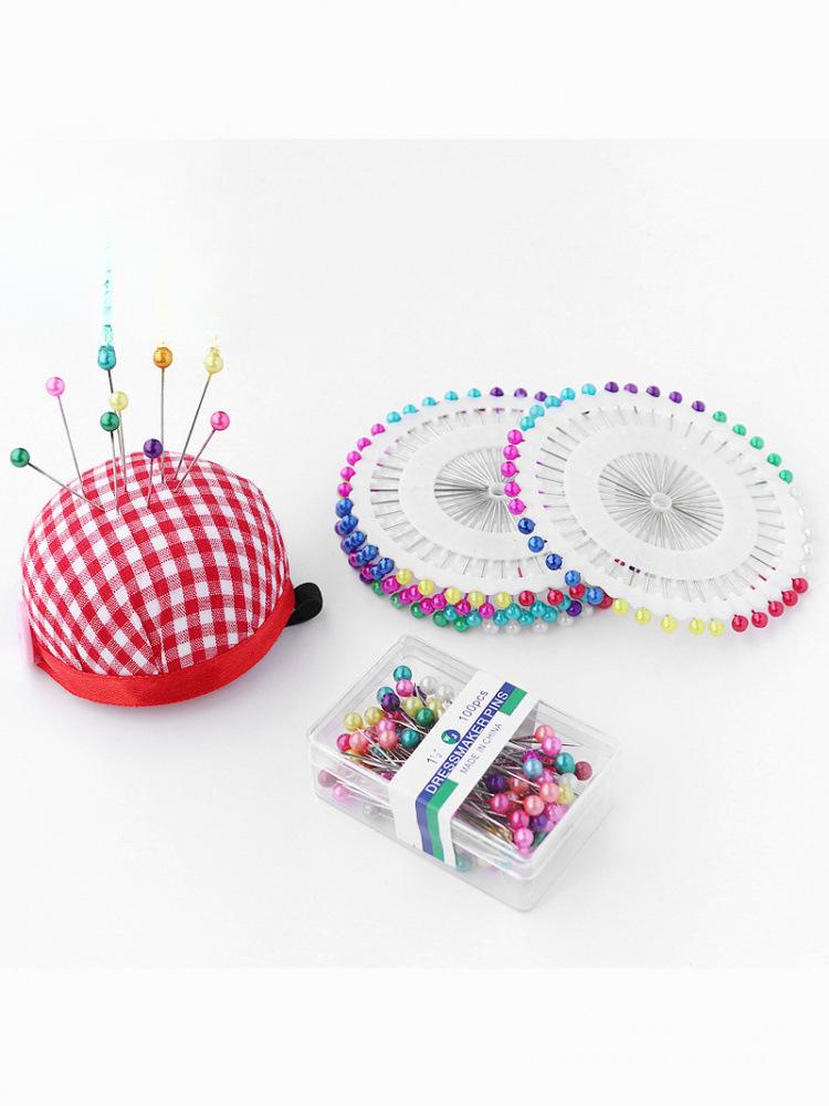 Pearlescent Draping Pins - Colored Tailor's Positioning Needles for Sewing and Shaping