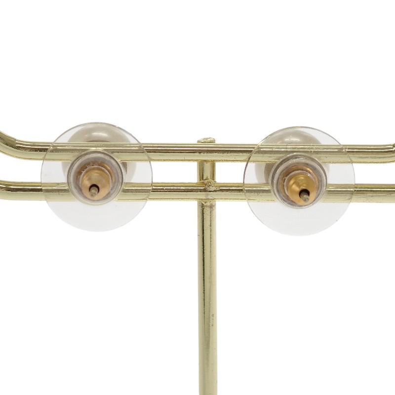 CHANEL  Pierce gold metal/Fake pearl Women