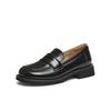 TATA/She 2025 Spring Shopping Mall Same Style Fashion Leisure Le Fu Shoes for Women