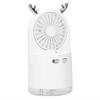 Ventilador de Água com Spray e Função de Vento Natural Simulada Ajuste Multi-Velocidade Portátil de Mão Umidificação de Longa Duração Para o Verão