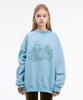FAKEMAMA Oversized Sweatshirt [Sky Blue]