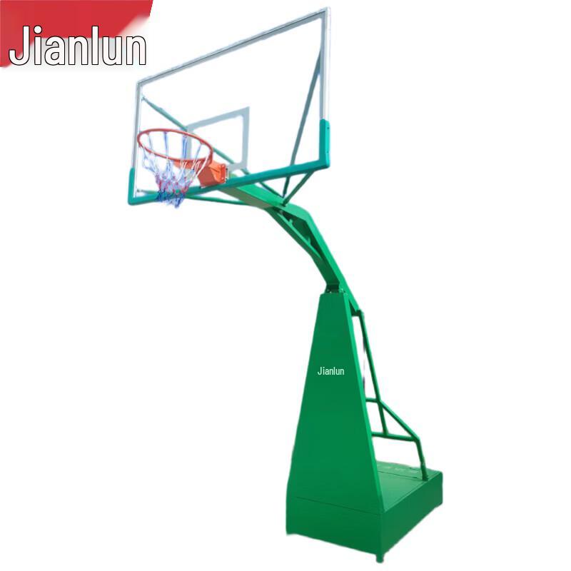 JEEANLEAN Standard Outdoor Mobile Basketball Hoop
