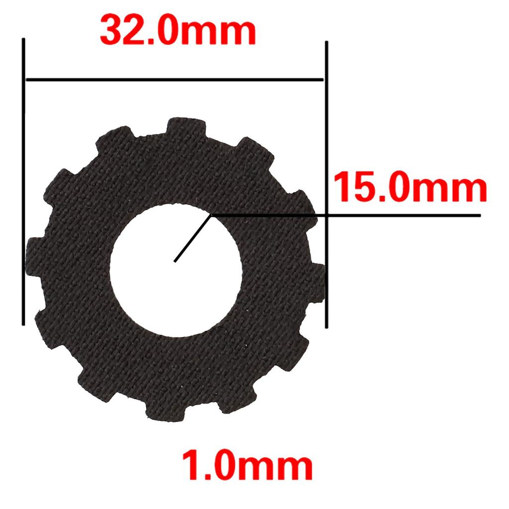 Carbon Reel Brake Pads for For revo For TATULA Max Reels Diameter 8mm 11mm 14mm
