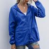 Women's Fashion Casual Solid Color Waterproof Outdoor Hiking Short Jacket