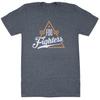 Men's Foo Fighters Triangle Slim Fit T-shirt Small Black