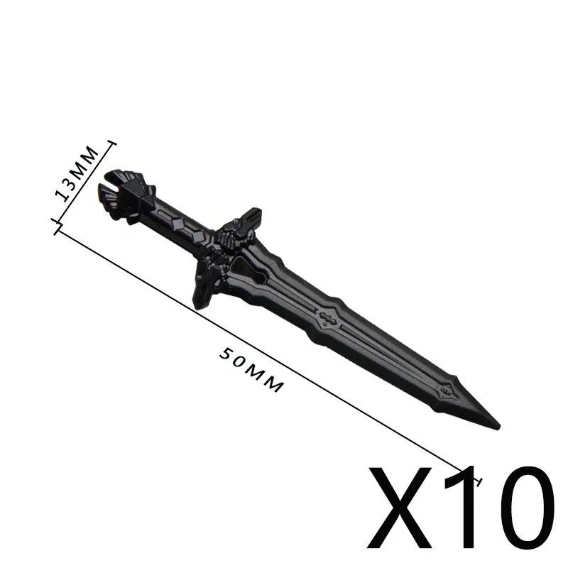 Military Building Blocks Medieval Middle Ages Solider Spartan Warrior Crusader Knights Figures Weapons Sword Spear Crossbow MOC