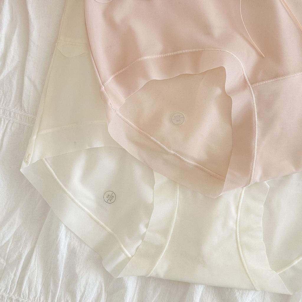 Damenunterwäsche, elastische, atmungsaktive, spurlose, antibakterielle Höschen, dünne Slips mit mittelhoher Taille