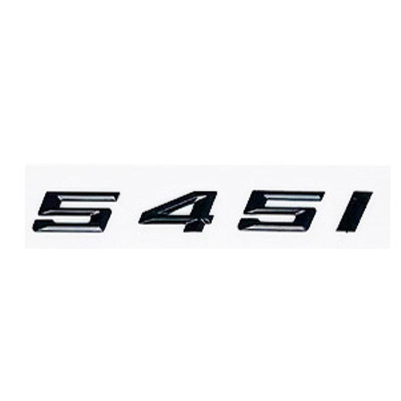 Car 3D ABS Trunk Letters Logo Badge Emblem Decal Sticker For BMW 5 series 520i 525i 528i 530i 535i 540i E39 E60 E61 F10 F11 G30