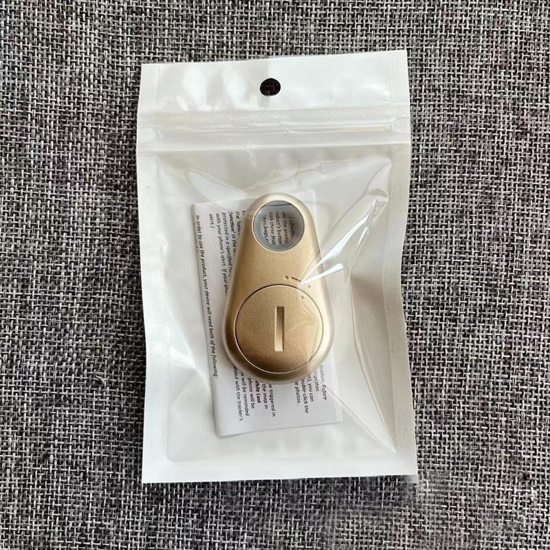 Smart GPS Tracker Mini Anti-Lost Keychain Waterproof Wireless Bluetooth Locator Tracer for Pet Kids Key Bag Wallet Phone Finder