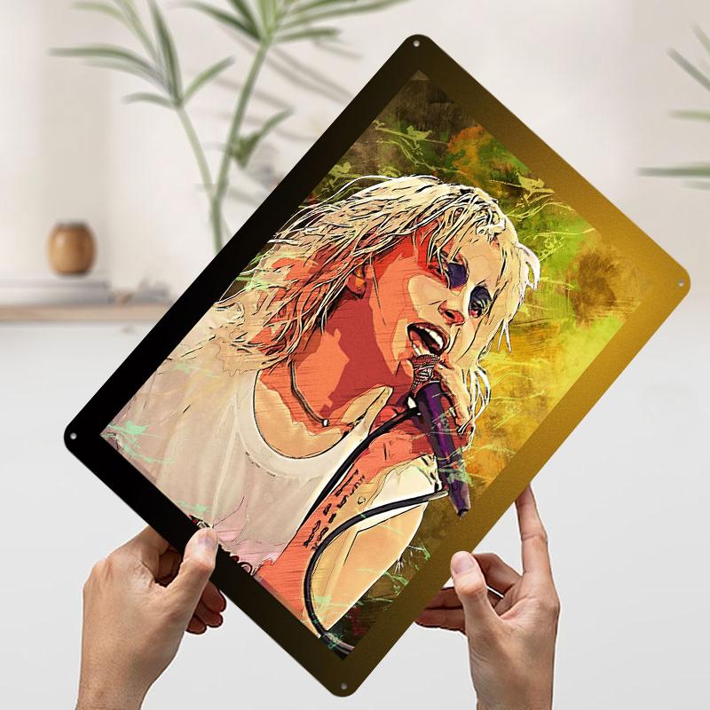 HAYLEY WILLIAMS Poster Customized Vintage Metal Signs Wall Art Retro Tin Plaque for Man Cave Gamer Decoration Room Home Decor