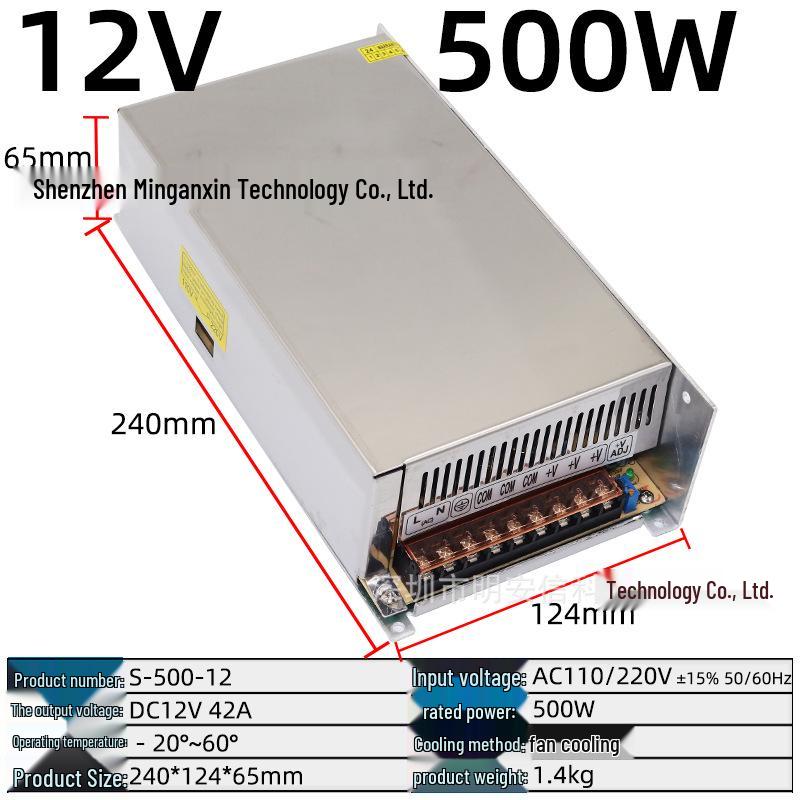 220V to Multi-Voltage Switching Power Supply for LED Strips and Monitors (5V, 12V, 24V, 36V, 48V; 5A-30A)
