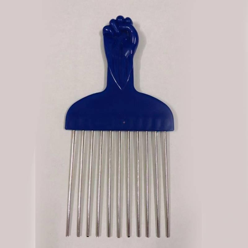 Metal Comb Hair Styling Fork Detangle Salon Men Hairdressing Oil Head Combs