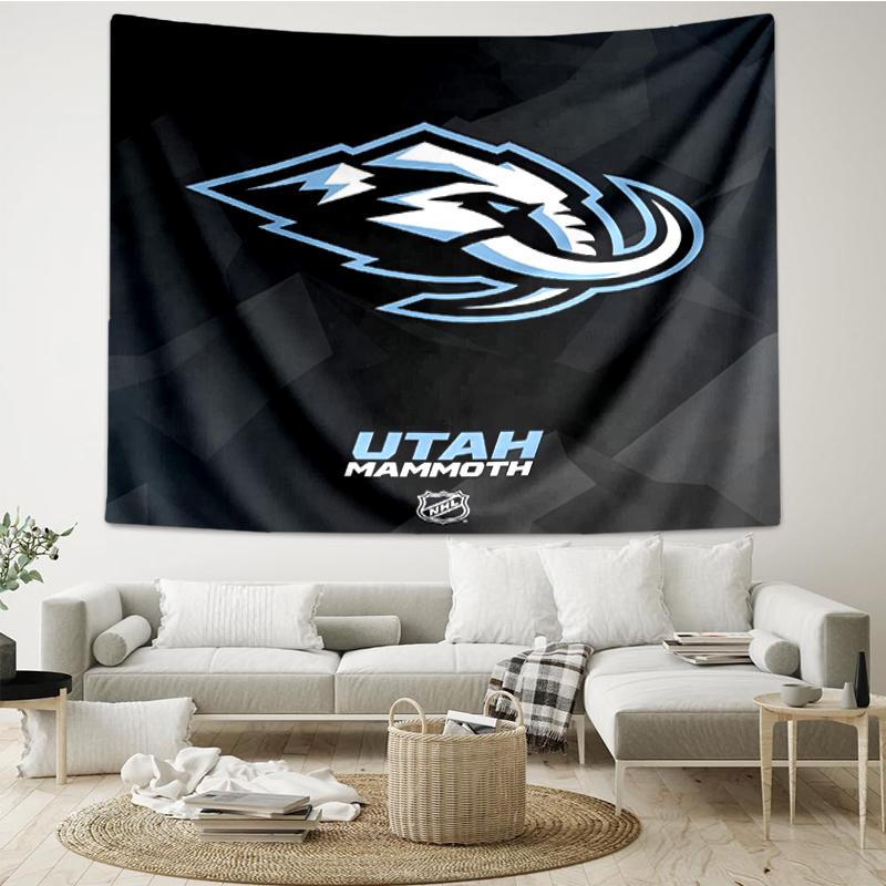 Utah Print Tapestry, Backdrop, Easy Setup, Ideal for Bedroom, Office & Living Room, with Aesthetic Wall Hanging Decor.