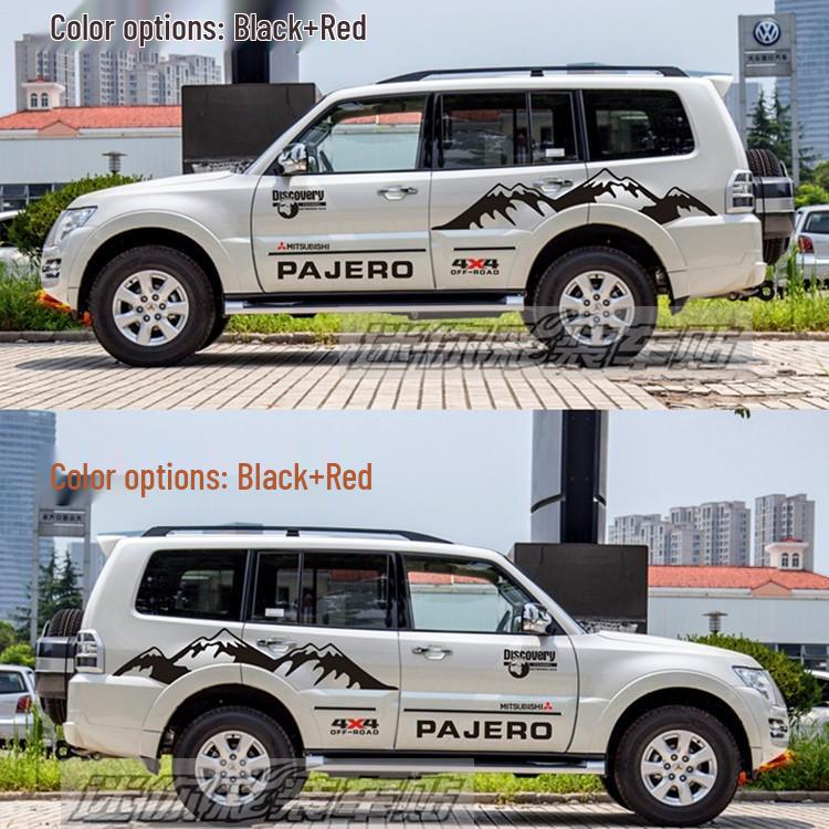 Autocolante Decorative cu Dungi Mitsubishi Pajero V97V93V73