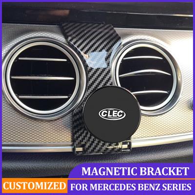 Magnetic Car Phone Holder For Mercedes Benz E Class W213 B CLASS W247 A CLASS W177 Phone Bracket Stand For Benz GLA H247 CLA