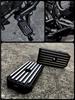 Honda Reble 250/500 Shredded Aluminum Footrest Cover RB0018 Diablo Custom Works Footrest moped set/Front For Rebel 300 & 500