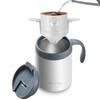 Portable Hand-brew Coffee Cup Stainless Steel Thermos Cup Outdoor Accompanying Home Coffee Cup Drip Set