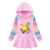 Girls' Hooded Sweatshirt Dress - New Autumn & Spring Style Skirt for Children
