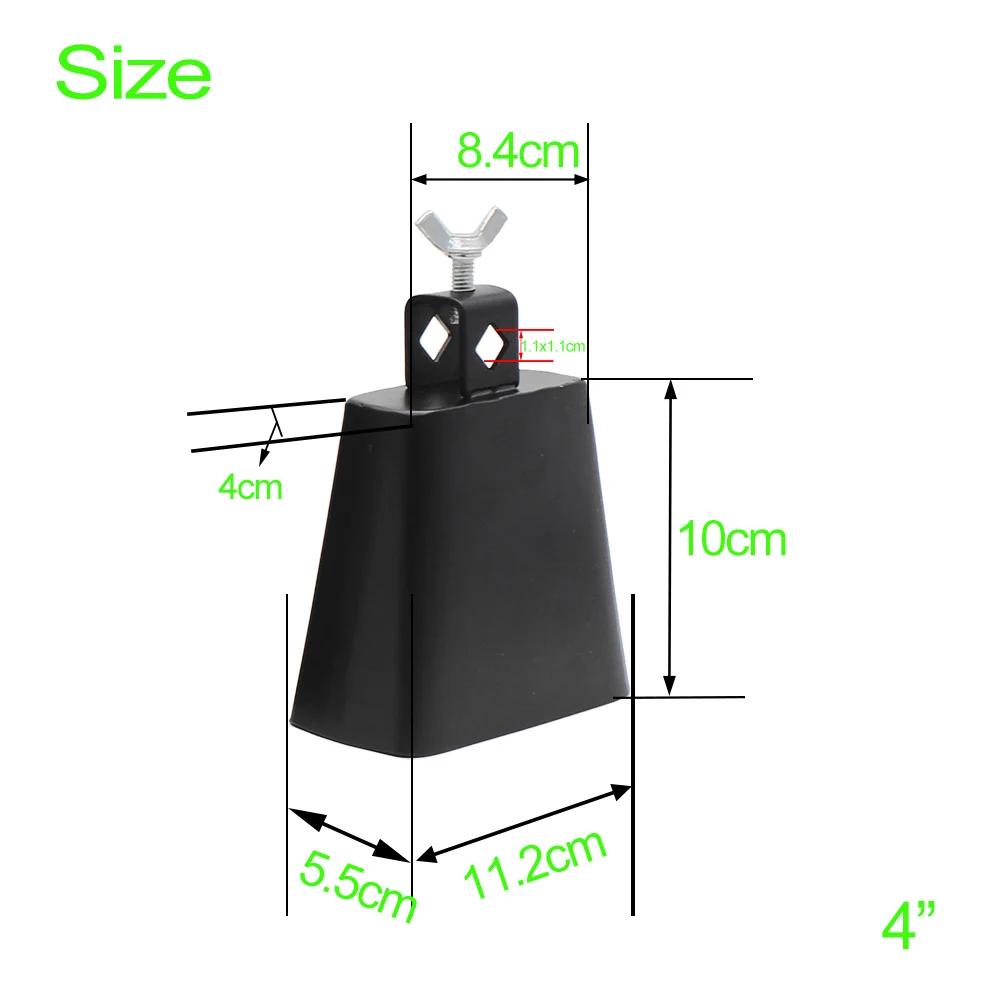 

IRIN 4/5/6/7/8 Inch Cowbell Metal Steel Material Jazz Cowbell Cattle Bell Drum Tools Percussion Instrument Parts & Accessories