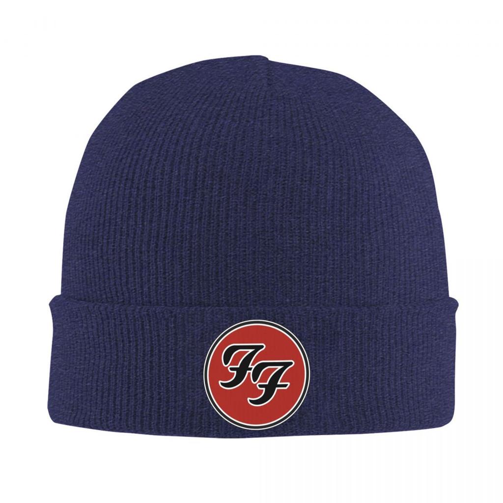 Foos Fighters Hats Autumn Winter Beanie Ski Caps Unisex Acrylic Knitted Hat