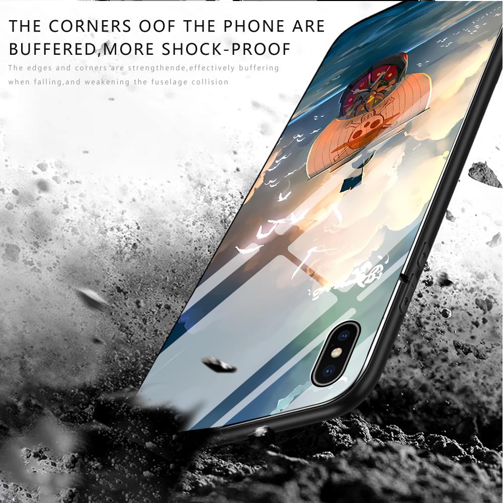 Husă Telefon Sticlă Securizată Pentru iPhone 11 12 13 14 15 16 17 Redmi 10 12 14C Note10 Note14 Xiaomi 11Lite PocoC75 Margine Moale Rezistentă la Șocuri Carcasă Netedă