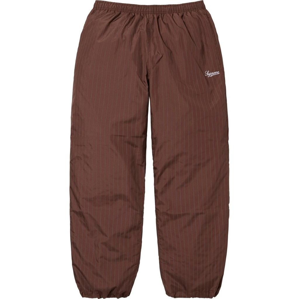 Supreme FW24 WEEK3 Reflective Pinstripe Track Pant Unisex SUP-FW24-065