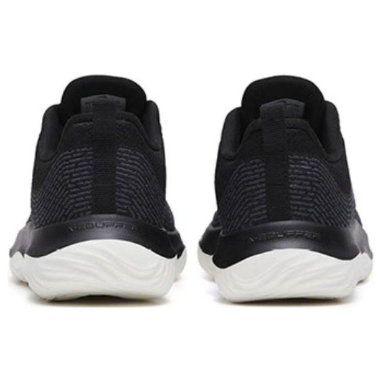 Anta Shocking Shock Absorption Non-Slip Durable Low-Top Training Shoes Women sneaker Black Gray 122317719-2