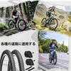 MOHEGIA Set of 2 Mountain Bike Tires: 26x1.95" 30TPI - Foldable Replacement Tubes and Tire Levers - Black