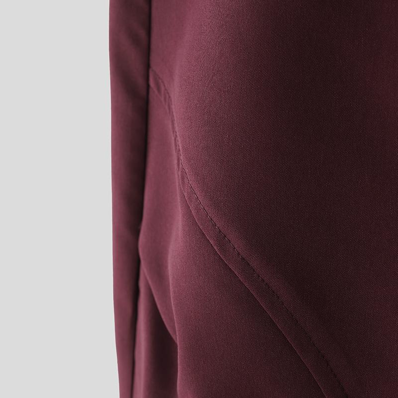 INCERUN Pantaloni Lunghi a Zampa Casual a Vita Alta con Zip da Uomo