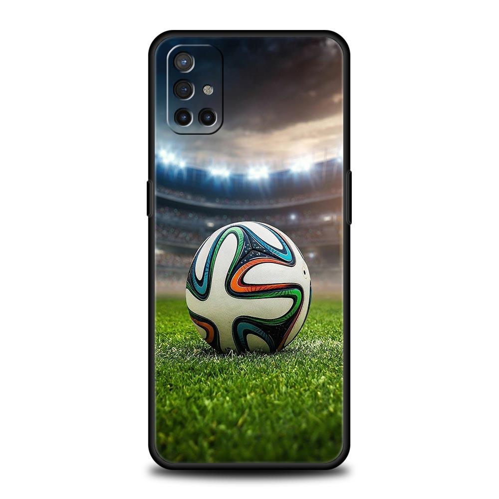 Football Phone Case For OnePlus 13 12 11 10 9 8 7T Pro 13R 12R 10R 9RT 8T Nord N200 N30 2T CE 2 3 5G Lite Soft Cover