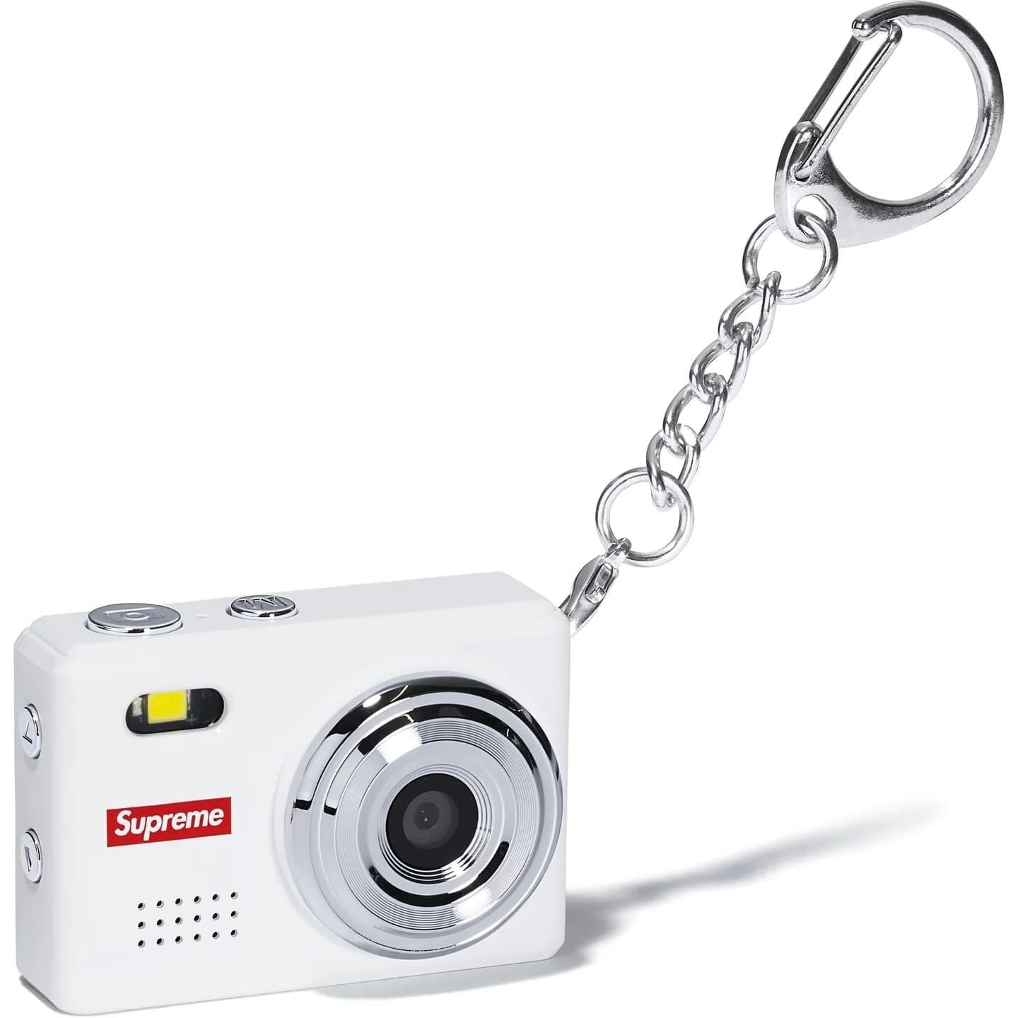 Supreme Digital Camera Keychain White One-Size