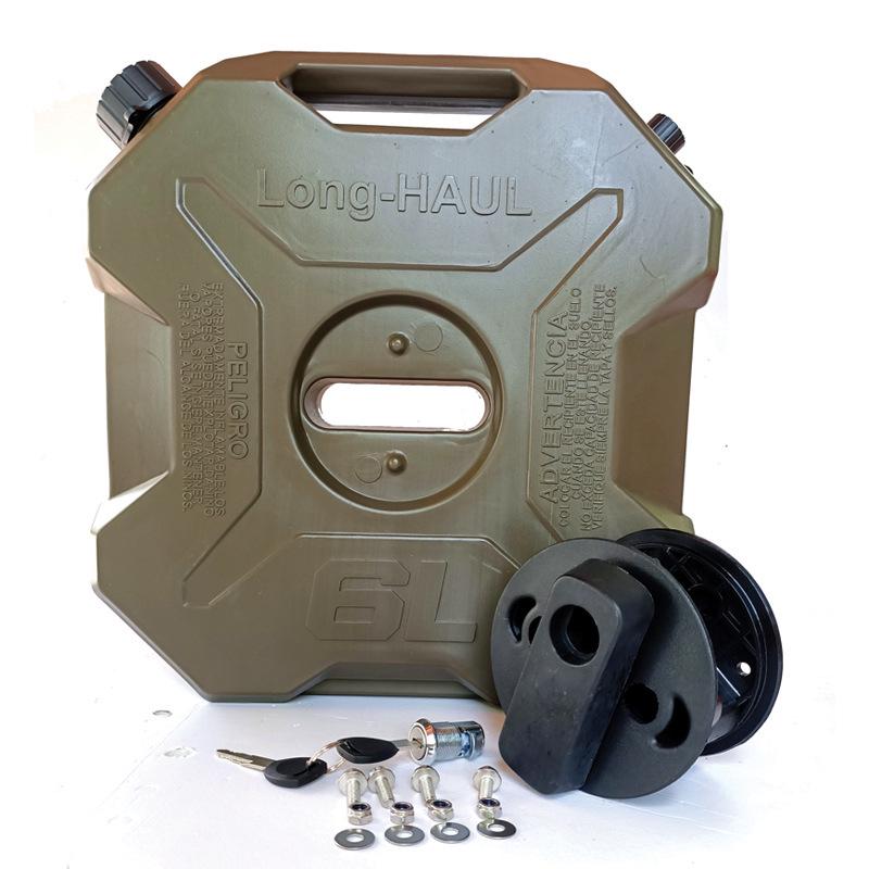 3L Plastic Fuel Tank & Gasoline Can for Car/Motorcycle Travel