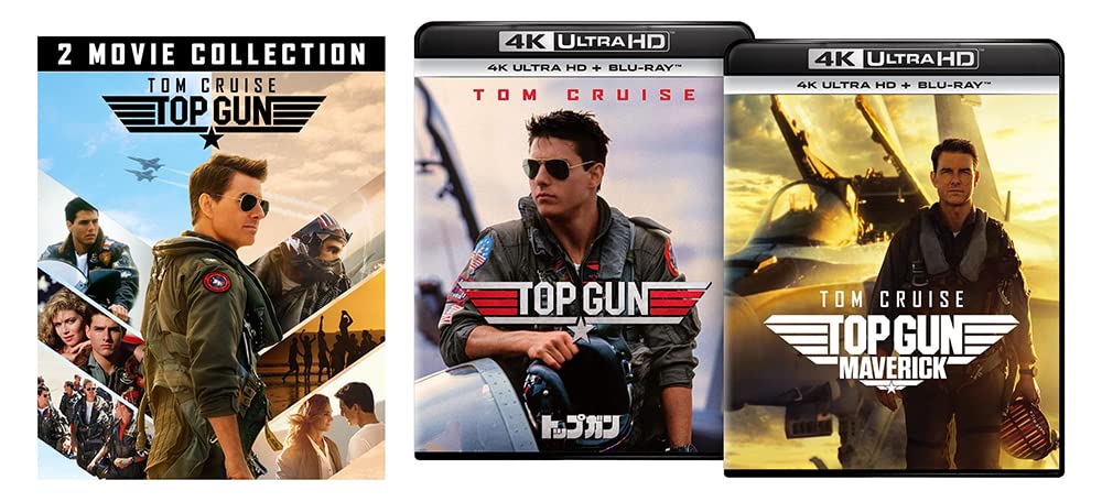 Top Gun Top Gun Maverick 4K Ultra HD Set ULTRA HD & + Blu-ray (4 Discs) [4K + Blu-ray]